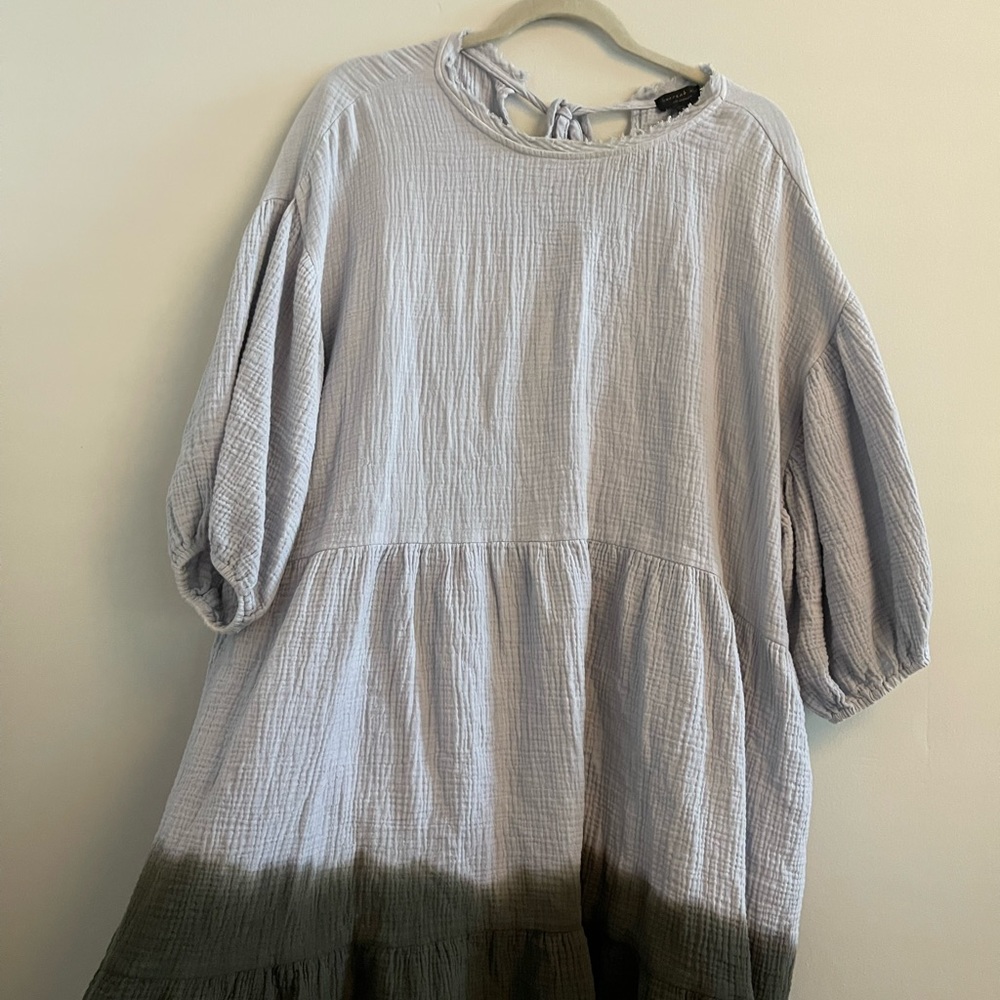 Anthropologie Current Air Ombre Mini Dress